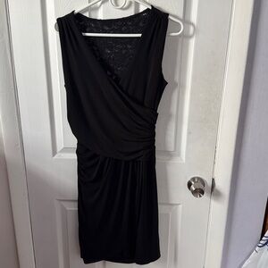Elegant Black Sleeveless Dress